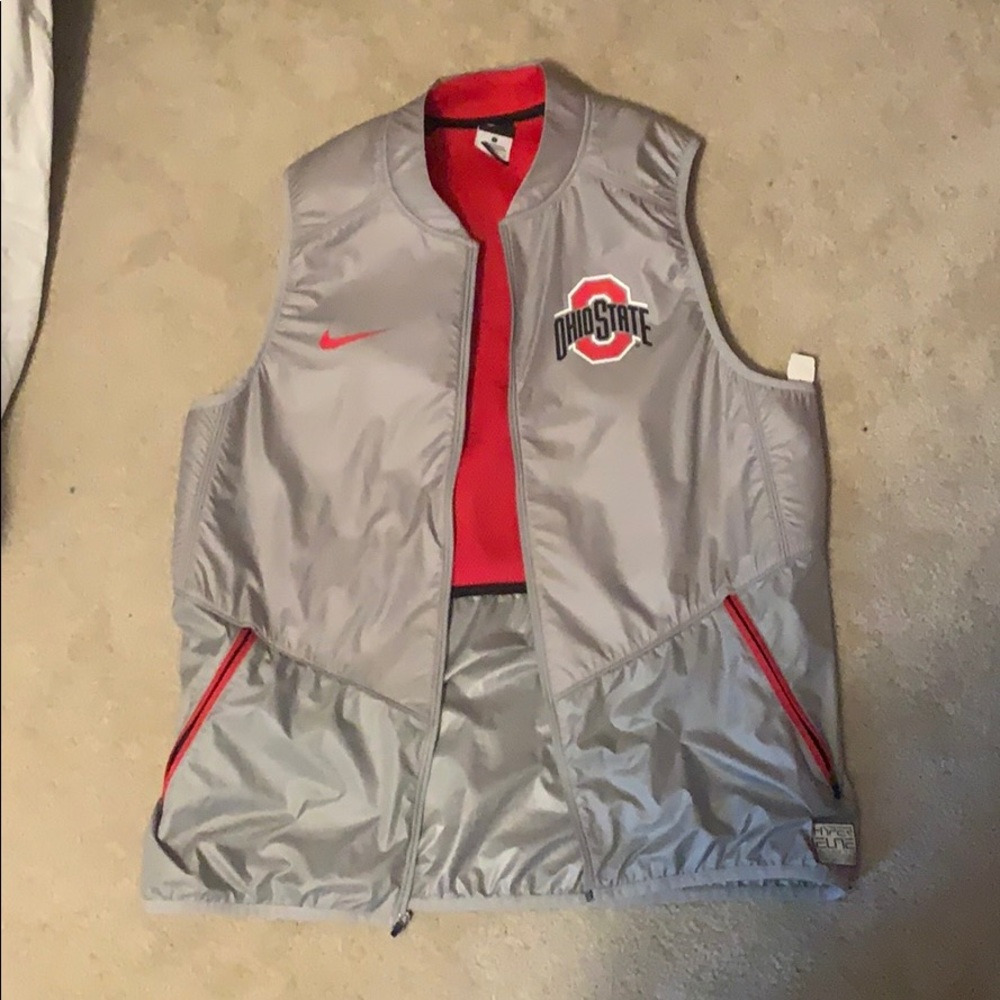 Ohio state Nike golf vest